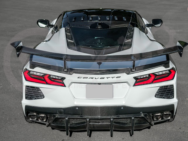2020-UP CORVETTE C8 | ZR1 STYLE REAR WING SPOILER